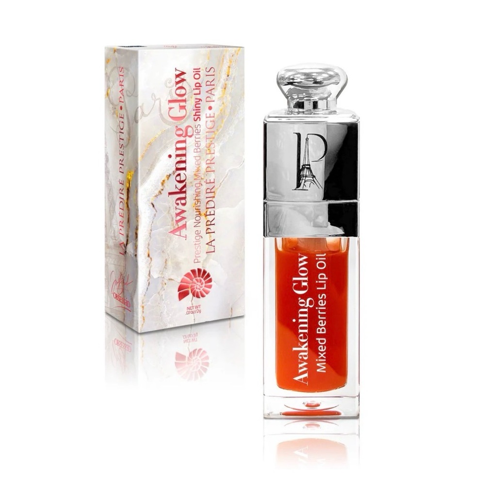 La Prestige • Paris - Awakening Glow Lip Oil in the Color Mixed Berries - New